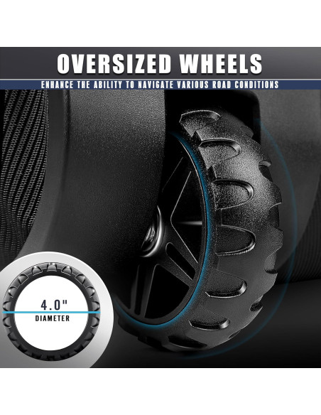 Bolsa de Viaje de Golf CHAMPKEY con Ruedas y Soporte