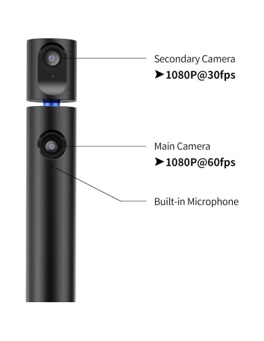 CZUR Halo X Pro Webcam Doble 1080P USB para PC