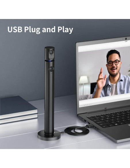 CZUR Halo X Pro Webcam Doble 1080P USB para PC