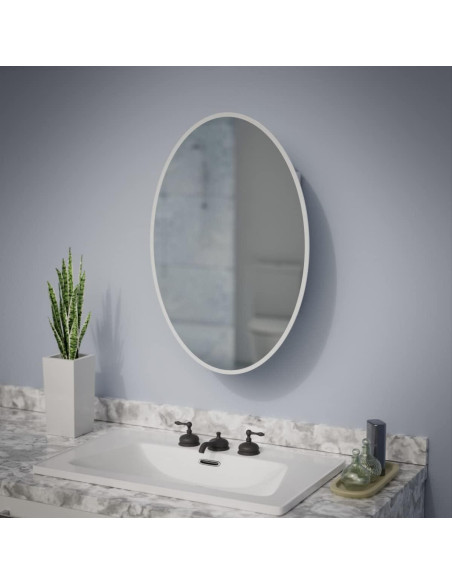 Armario de Medicina Ovalado Renovators Supply 66x46cm Espejo