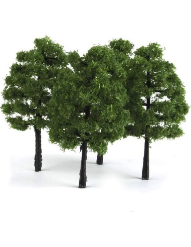 Árboles a Escala HO Mystear 50 Pcs 3.5cm 1:100 para Paisajismo
