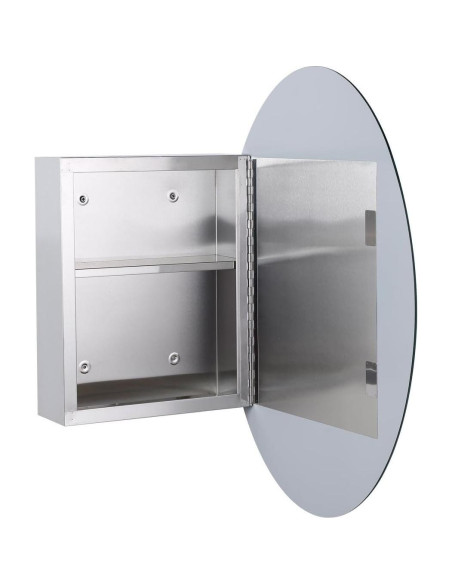 Armario de Medicina Ovalado Renovators Supply 66x46cm Espejo