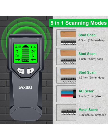 Buscador de Estudio JAXWQ TH410 5 en 1 con Pantalla LCD