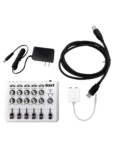 Mezclador de Audio Maker Hart LOOP 5 Canales 9V