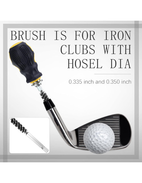 Cepillo Eléctrico para Limpieza de Palos de Golf - Hotop