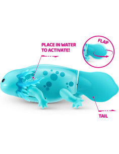 Juguete Electrónico Axolote Nadador ZURU 2 Colores 9cm 2