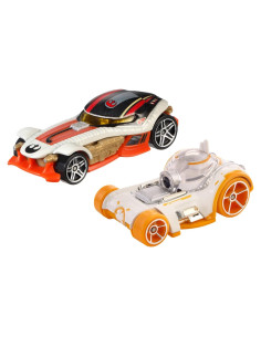 Hot Wheels Star Wars 2-Pack BB-8 y Poe Dameron 1:64