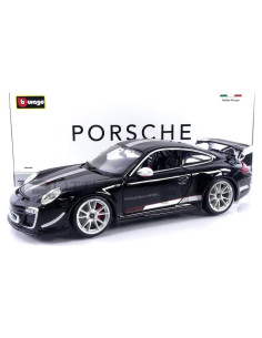 Bburago Porsche 911 GT3 RS 4.0 Negro 1:18 Modelo Fundición