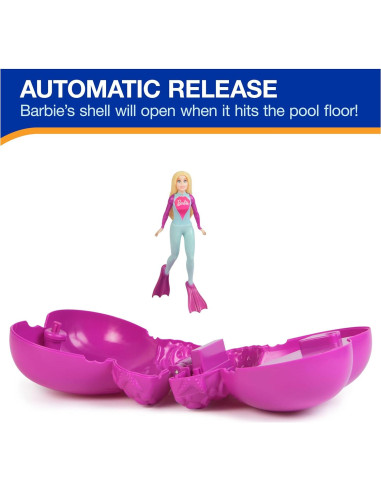 Juguete de piscina Barbie Dive N Surprise - Spin Master