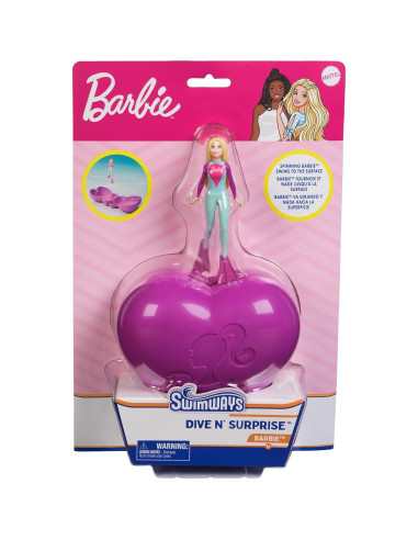 Juguete de piscina Barbie Dive N Surprise - Spin Master