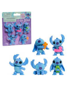 Figuras Mini Disney Lilo & Stitch 5 Poses 2.5"