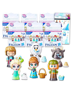 Bolsas Sorpresa Disney Frozen - 6 Juguetes + Libro de Pegatinas