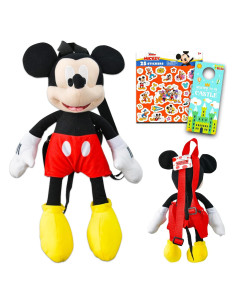 Mochila de Peluche Mickey Mouse 28L para Niños 6+