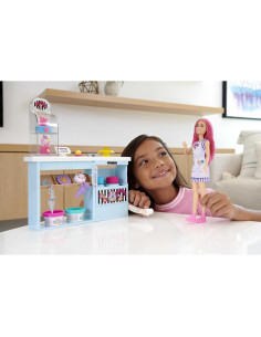 Juego de Panadería Barbie con Muñeca y 20 Accesorios 2