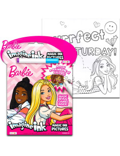 Paquete de Libros para Colorear Barbie - 2 Libros y Stickers 2