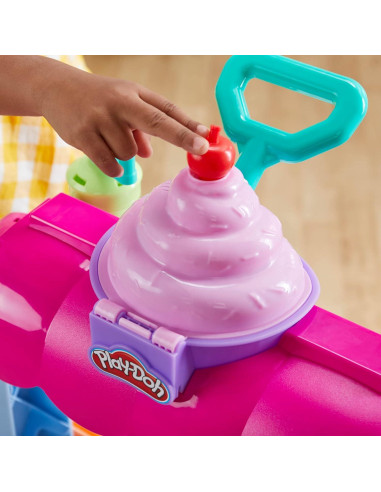 Juego de Cocina Play-Doh Camión de Comida 12 Latas 3 Años