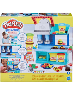 Juego de Cocina Play-Doh Restaurante Chef Ocupado 3+ 2