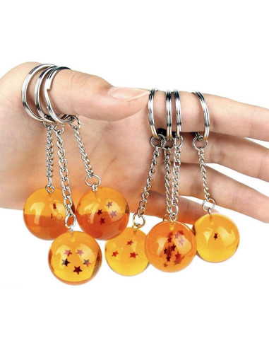 Llavero Acrílico Dragon Ball 7 Estrellas Swiftion 9.7x6.6cm