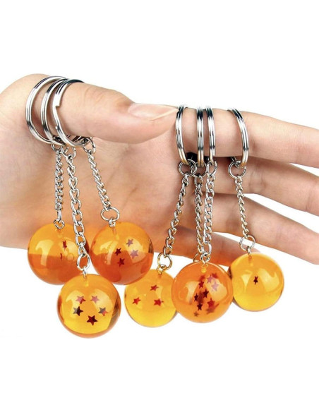 Llavero Acrílico Dragon Ball 7 Estrellas Swiftion 9.7x6.6cm