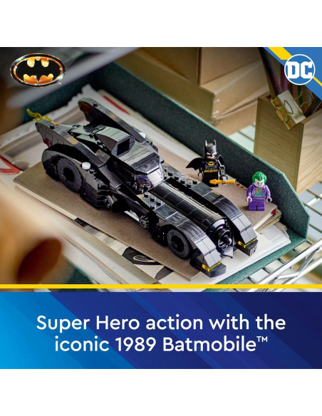 Lego Batmobile 1989 DC Batman vs Joker 76224 438 Piezas