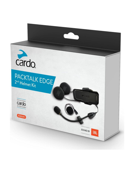 Kit de Casco Cardo Packtalk Pro EDGE Unisex Bluetooth 5.2