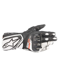 Guantes de Moto Alpinestars Stella SP-8 V3 Mujeres L Negro/Blanco