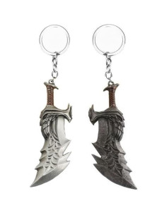 Conjunto de llaveros GOW Blades of Chaos - Hacha y Martillo 2