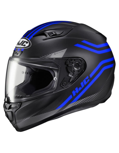 Casco HJC i10 Strix Azul Pequeño Aerodinámico