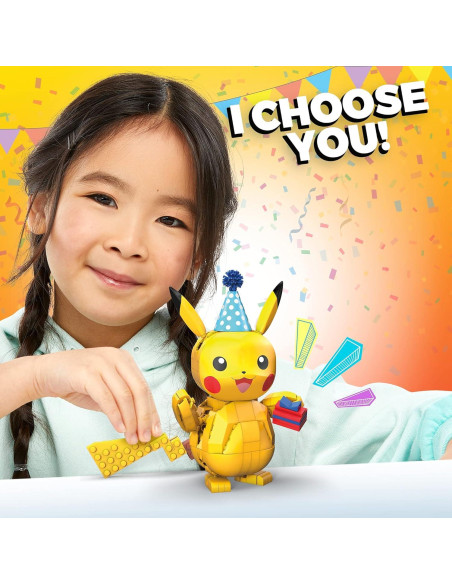 Mega Construx Pikachu 25 Años - Set de Construcción