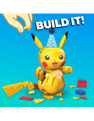 Mega Construx Pikachu 25 Años - Set de Construcción