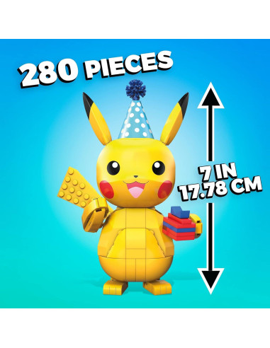 Mega Construx Pikachu 25 Años - Set de Construcción