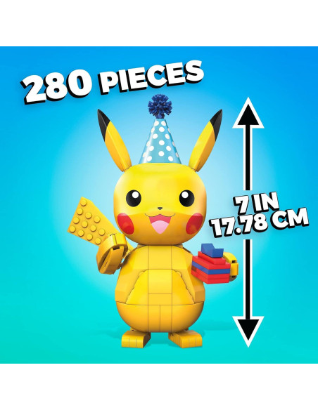 Mega Construx Pikachu 25 Años - Set de Construcción