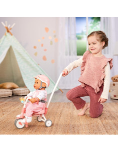 Triciclo Baby Born con Mango y Ruedas para Muñecas 43 cm 2