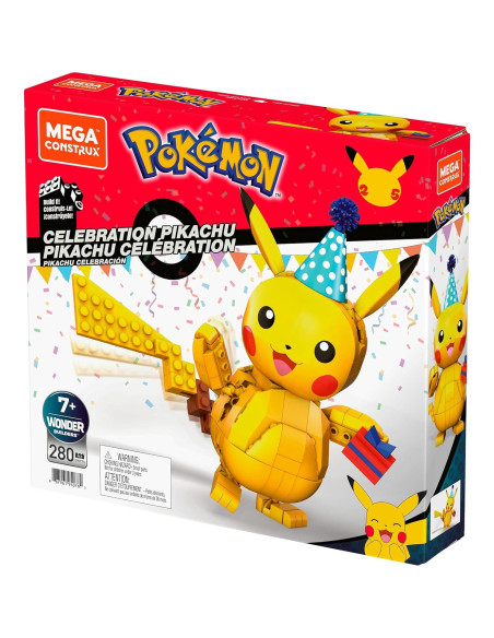 Mega Construx Pikachu 25 Años - Set de Construcción