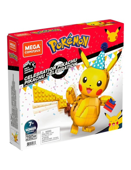 Mega Construx Pikachu 25 Años - Set de Construcción