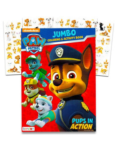 Conjunto Libro para Colorear Jumbo Paw Patrol - 96 Páginas 2