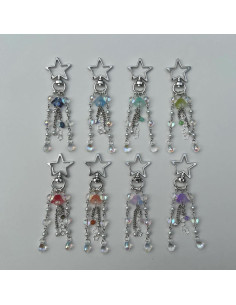 Llave de Medusa Agromusk - Llavero Hecho a Mano 8.9 cm Azul 2