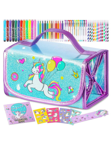 Juego de Marcadores Lavables ABERLLS Unicornio 1 Set Arte