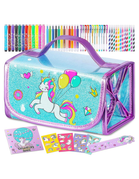 Juego de Marcadores Lavables ABERLLS Unicornio 1 Set Arte Juego de Marcadores Lavables ABERLLS Unicornio 1 Set Arte