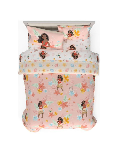 Juego de Ropa de Cama Moana Franco 7 Piezas Tamaño Reina