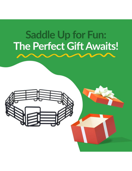 Conjunto de Paneles de Cerca de Corral Big Country Toys 7 Piezas