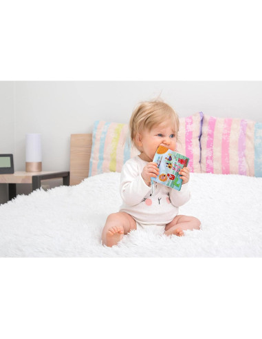 2PCS Libro de Tela para Bebés Bebemondo - Juguete de Granja