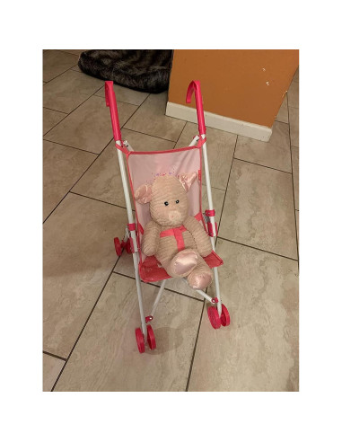 Carrito de Muñecas Anivia DB102pink Plegable y Ajustable