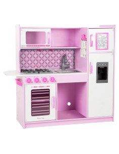 Cocina de Juguete Melissa & Doug Rosa con Dispensador de Hielo