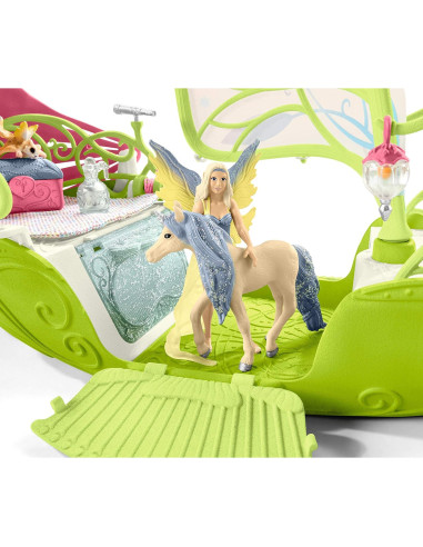 Juego de Juguetes Schleich Bayala Barco Mágico de Flores 19 Piezas