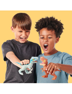 Figura Velociraptor Azul Goo Jit Zu Mundo Jurásico 2