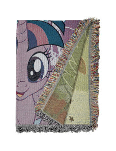 Manta decorativa My Little Pony La amistad espera 121x152 cm 2