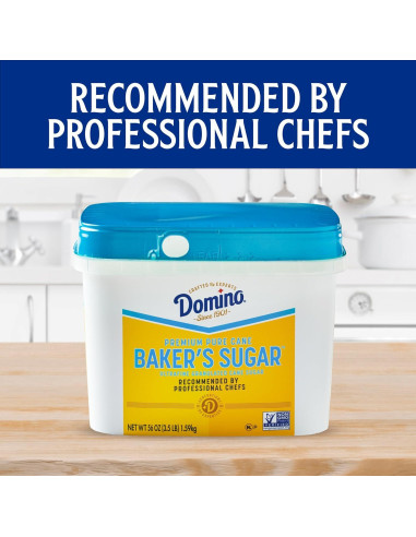 Azúcar Granulado Ultrafino Domino 1.59 kg Tubo Fácil Uso