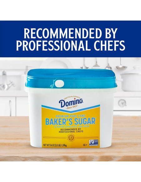 Azúcar Granulado Ultrafino Domino 1.59 kg Tubo Fácil Uso