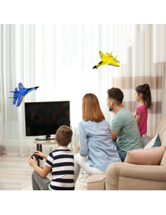 Avión RC Vinitezz Su-27 30.5x5.1x25.4cm para Niños 2